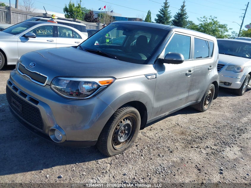 2016 Kia Soul, Rear, IAAI, VIN KNDJN2A28G7358921 — photo 2