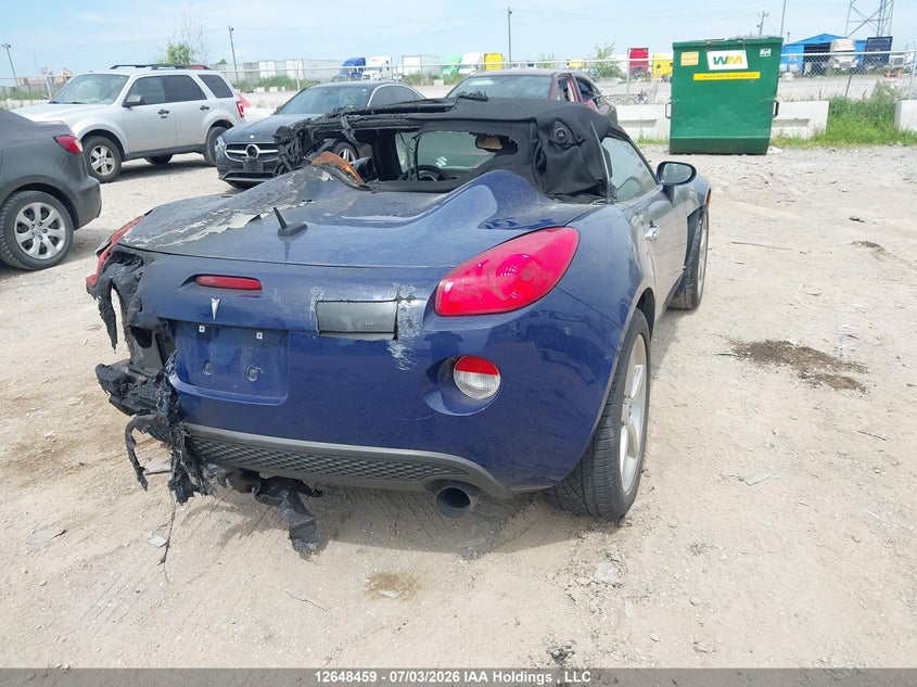 2009 PONTIAC SOLSTICE CABRIO 2.4L I4 FI DOHC 16V NF4