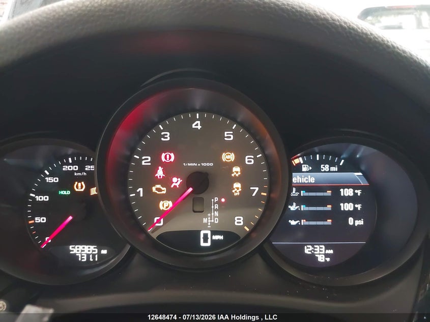 2018 Porsche Macan S VIN: WP1AB2A50JLB33764 Lot: 12648474