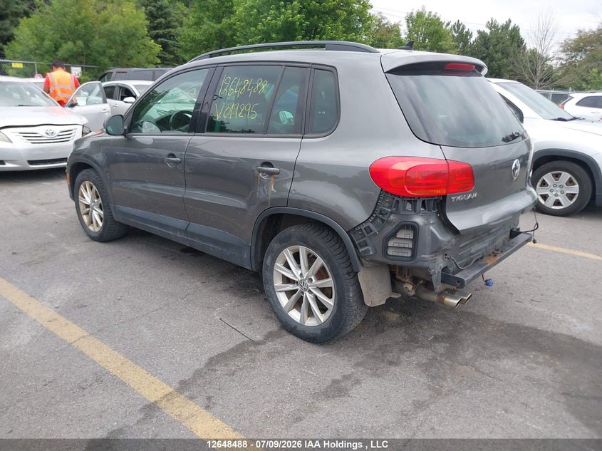 Vin: wvgjv7ax5dw019295, lot: 3050002, volkswagen tiguan 20133