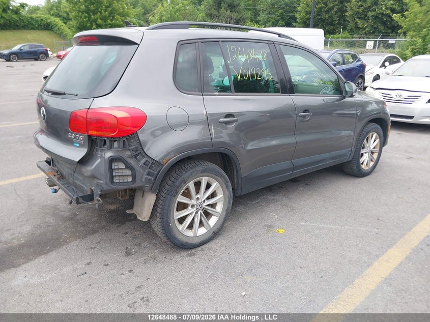 Vin: wvgjv7ax5dw019295, lot: 3050002, volkswagen tiguan 20134