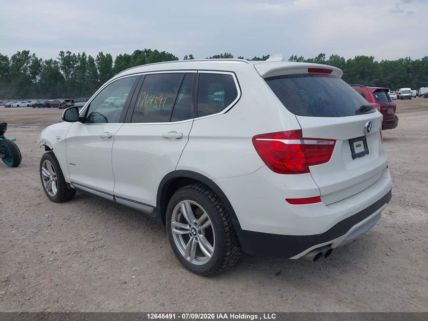 Vin: 5uxwx9c5xg0d64777, lot: 3050005, bmw x3 xdrive28i 20163