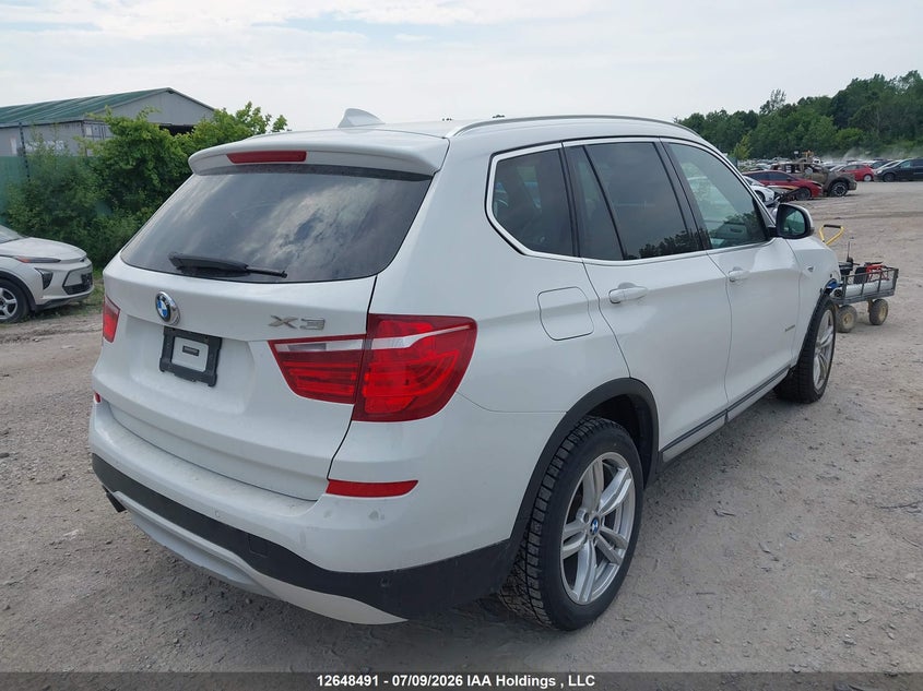 Vin: 5uxwx9c5xg0d64777, lot: 3050005, bmw x3 xdrive28i 20164