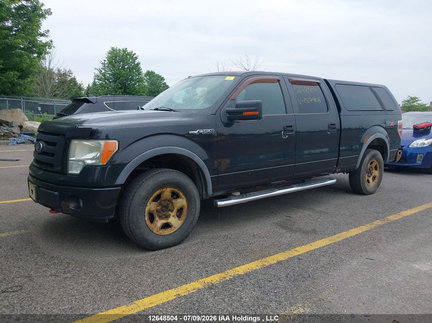 2010 Ford F-150, Charity, IAAI, VIN 1FTFW1EV9AFC07908 — photo 2