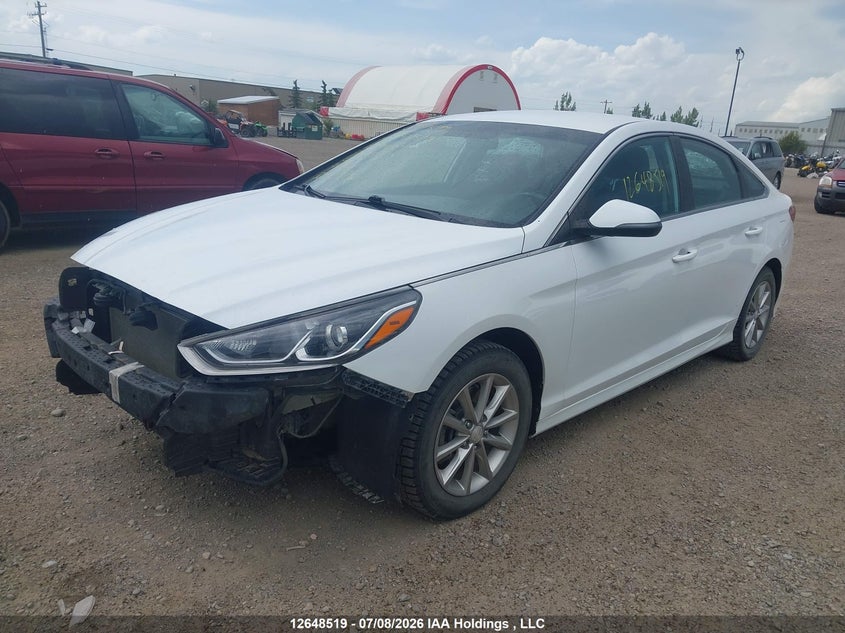 2018 Hyundai Sonata, Удар спереду, IAAI, VIN 5NPE24AF6JH626313 — фото 2