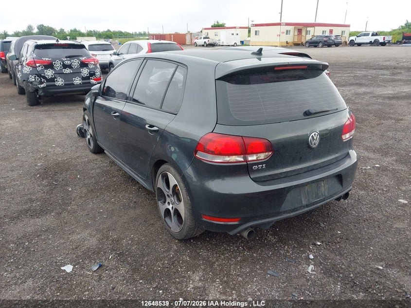 Vin: wvwgv7aj6bw344447, lot: 3050054, volkswagen gti 20113