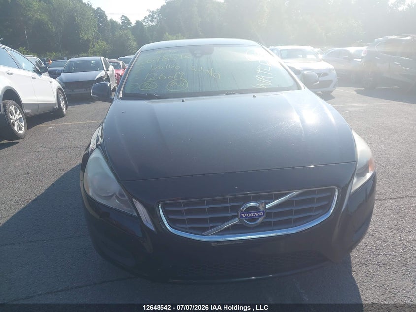 2012 Volvo S60 T5 VIN: YV1622FS9C2126014 Lot: 12648542