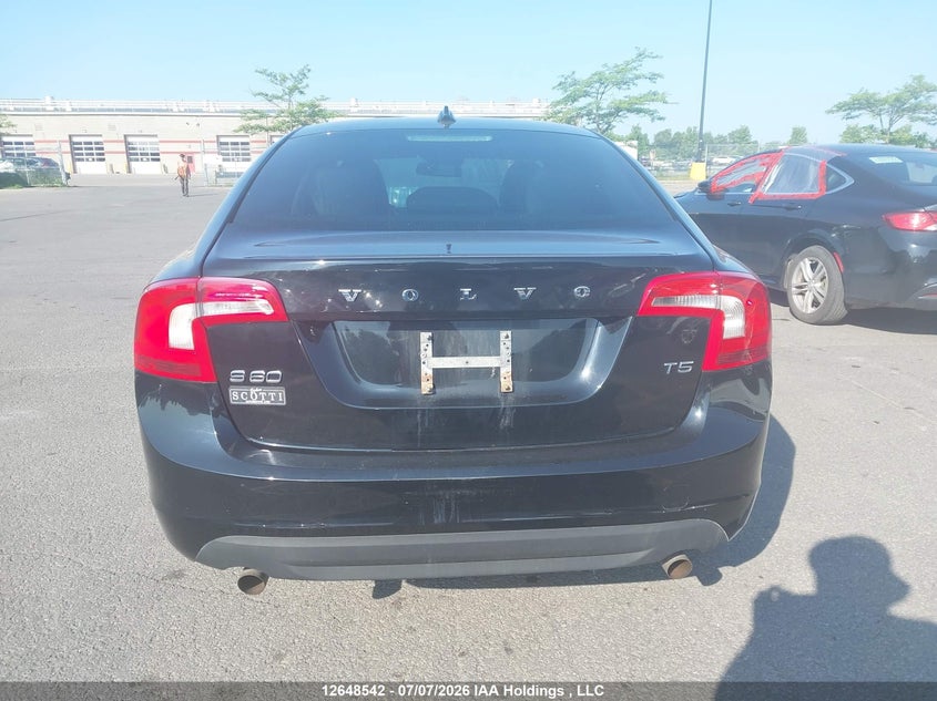 2012 Volvo S60 T5 VIN: YV1622FS9C2126014 Lot: 12648542