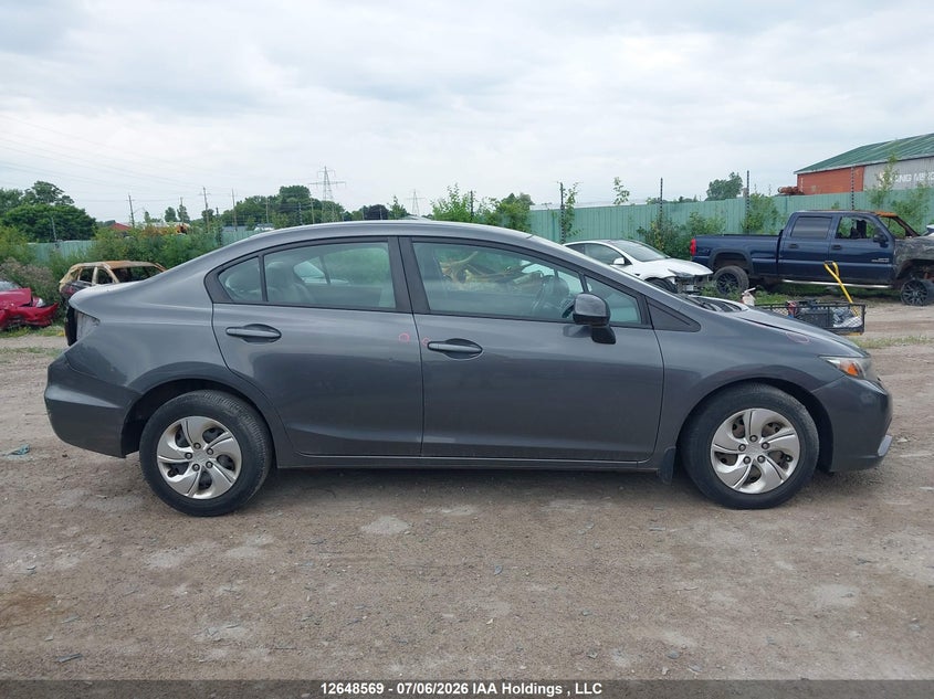 2013 HONDA CIVIC SEDAN 1.8L I-4 VVT, 140HP