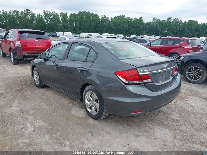 2013 HONDA CIVIC SEDAN 1.8L I-4 VVT, 140HP