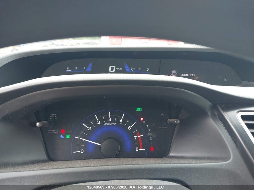 2013 HONDA CIVIC SEDAN 1.8L I-4 VVT, 140HP
