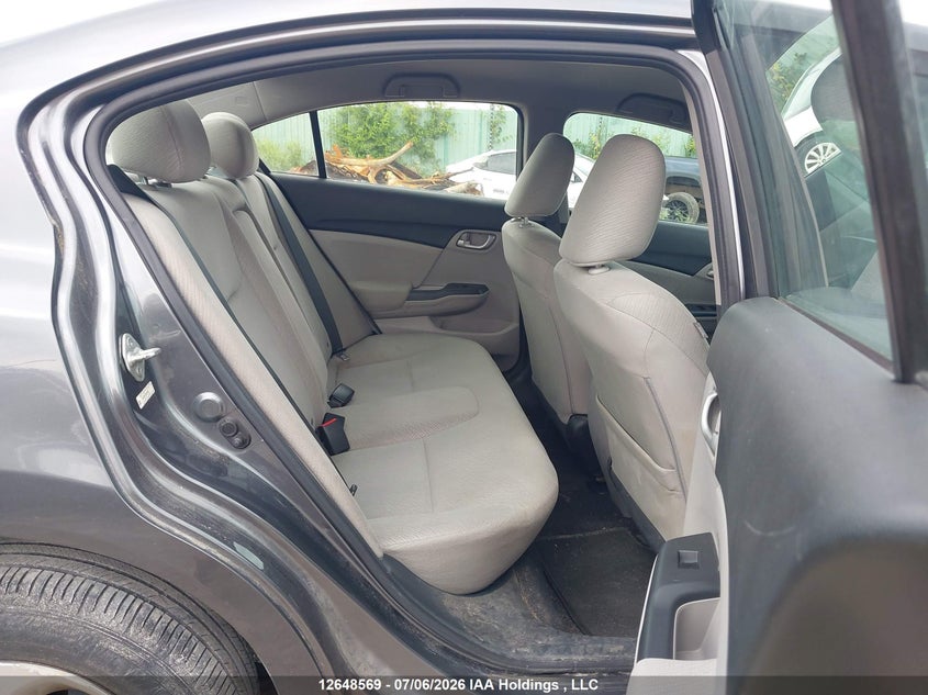 2013 HONDA CIVIC SEDAN 1.8L I-4 VVT, 140HP