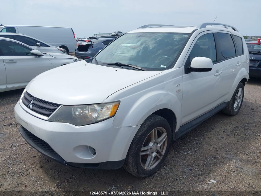 2009 Mitsubishi Outlander, Удар ззаду, IAAI, VIN JA4MT41X49Z607095 — фото 2