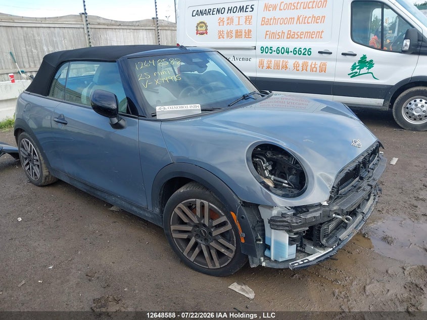 2025 MINI CONVERTIBLE CABRIO 2.0L I-4 DI, DOHC, VVT, TURBO, 161HP