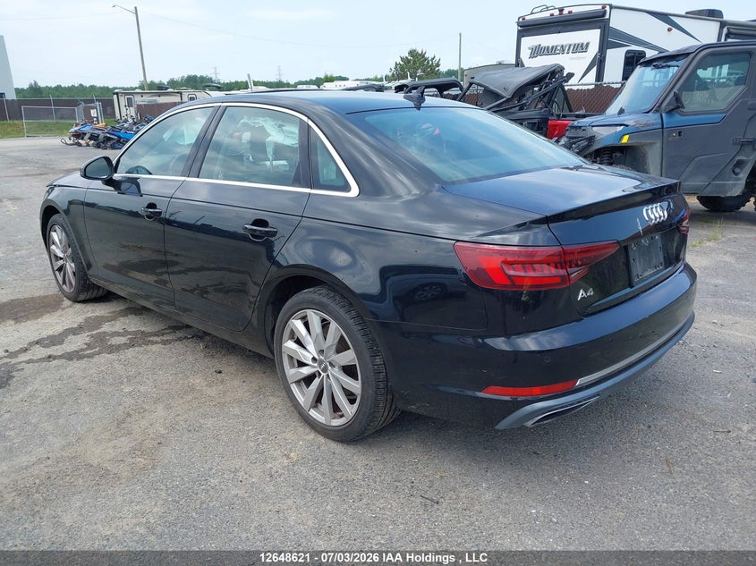 Vin: waugmaf40kn022070, lot: 3050136, audi a4 40 komfort 20193