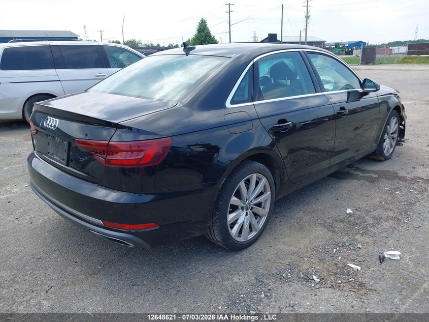 Vin: waugmaf40kn022070, lot: 3050136, audi a4 40 komfort 20194