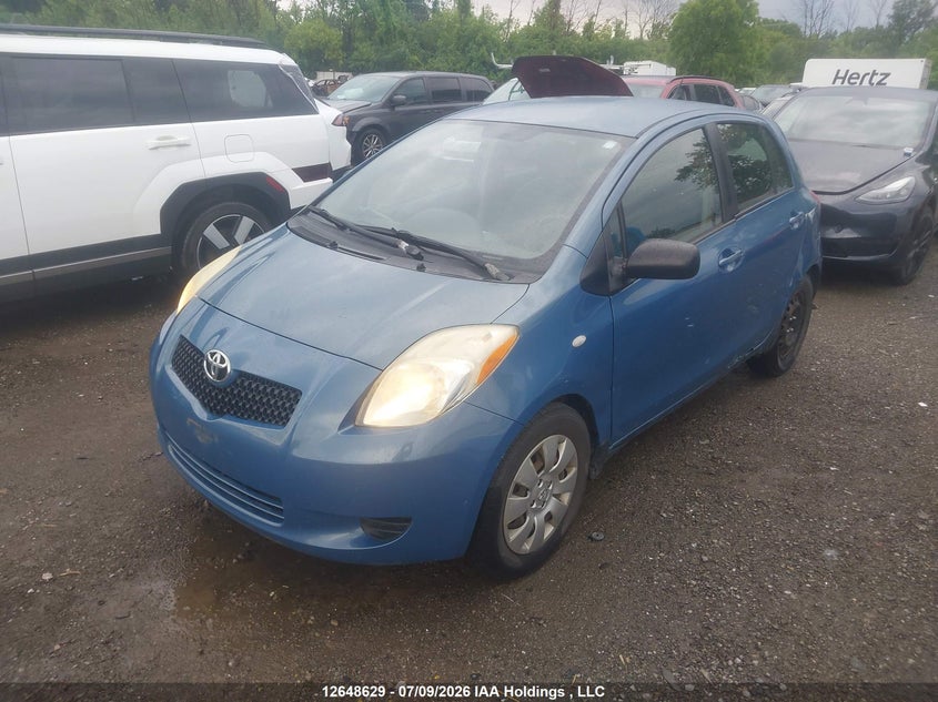 2008 Toyota Yaris, Front, IAAI, VIN JTDKT923785145742 — photo 2