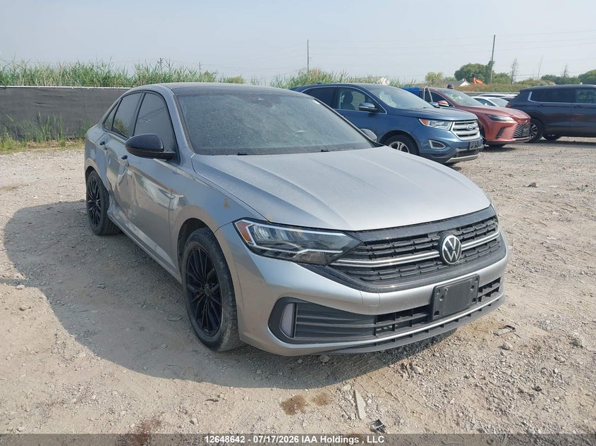 2024 Volkswagen Jetta Comfortline, Правый бок, IAAI, VIN 3VWSM7BU5RM009869