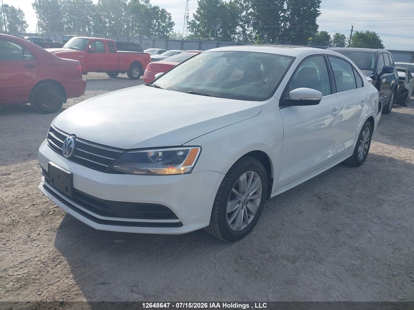 Vin: 3vw2k7aj9fm334758, lot: 3050162, volkswagen jetta 2.0l trendline/2.0l trendline+ 20152