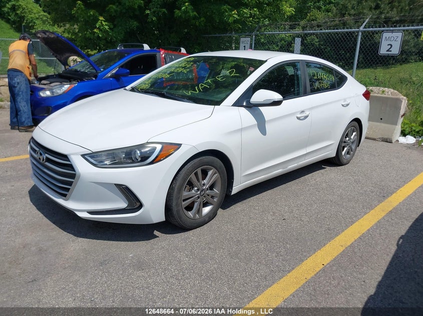 2018 Hyundai Elantra, Затоплення, IAAI, VIN KMHD84LF5JU477806 — фото 2
