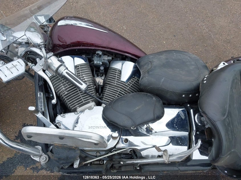 2007 Honda Vtx1300 T VIN: 1HFSC52867A400221 Lot: 12618363X