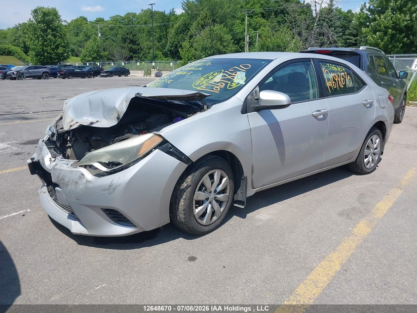Vin: 2t1burhe0fc388167, lot: 3050199, toyota corolla le 20152