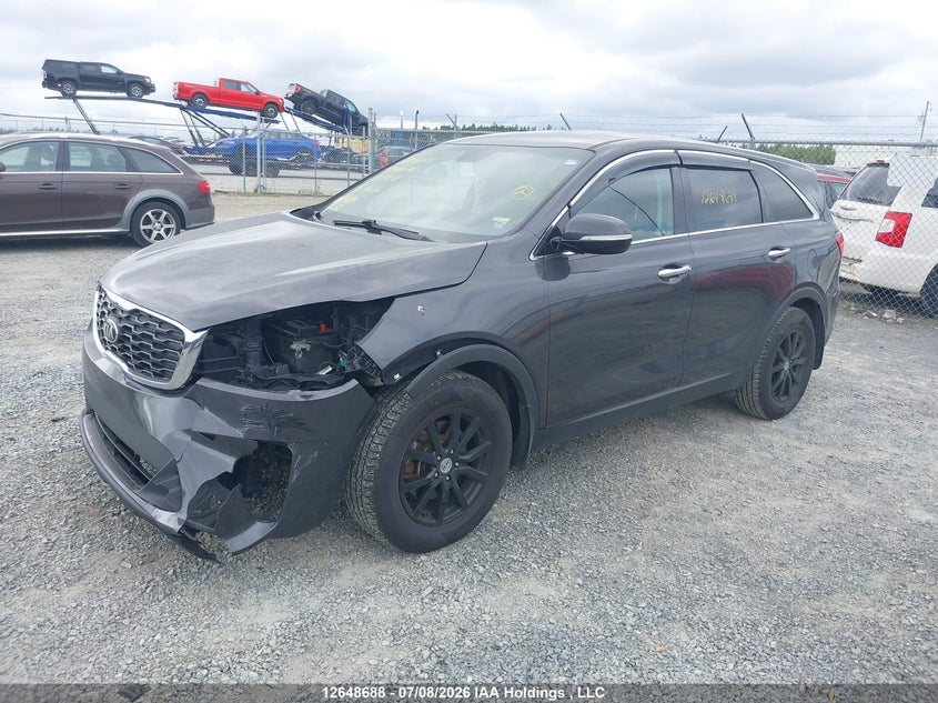 2019 Kia Sorento 2.4L Lx, Front, IAAI, VIN 5XYPG4A38KG502438 — photo 2