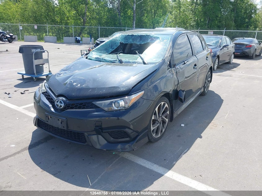 Vin: jtnkarje6gj504945, lot: 3050288, toyota scion im 20162