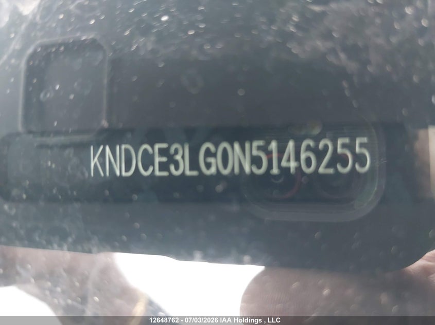 2022 Kia Niro Ex Premium VIN: KNDCE3LG0N5146255 Lot: 12648762