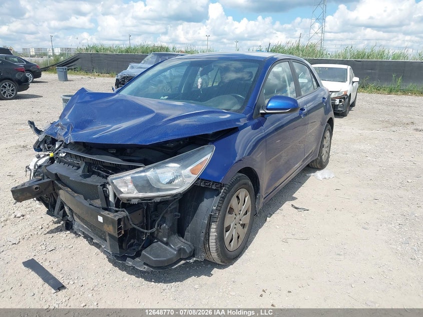 2018 Kia Rio, Удар спереду, IAAI, VIN 3KPA25AB8JE036586 — фото 2