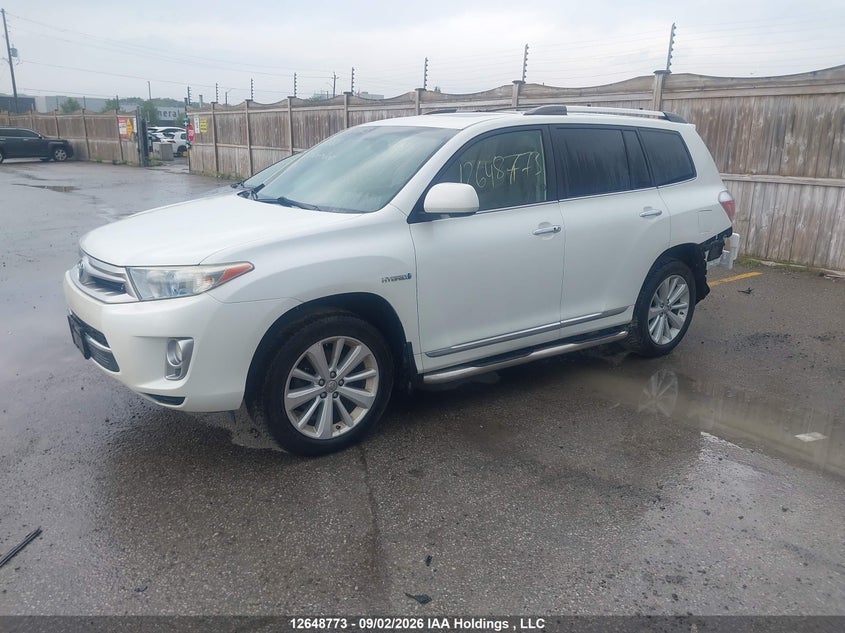 2013 Toyota Highlander, Удар сзади, IAAI, VIN JTEDC3EH5D2011588 — фото 2