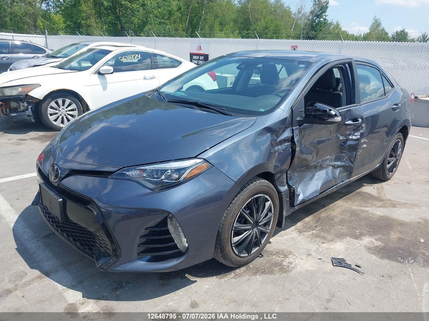 2017 Toyota Corolla, Left Side, IAAI, VIN 2T1BURHE3HC888813 — photo 2