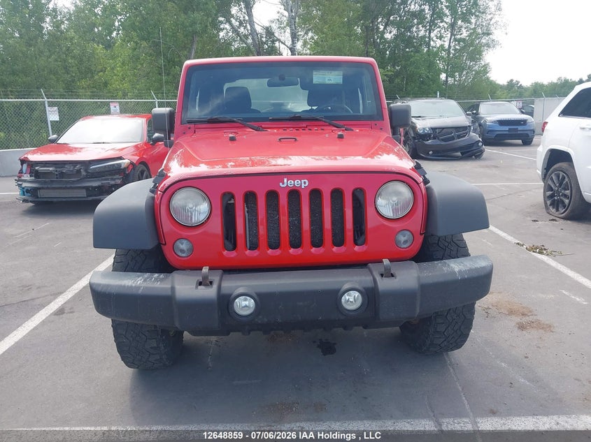 2014 Jeep Wrangler VIN: 1C4AJWAG1EL101506 Lot: 12648859