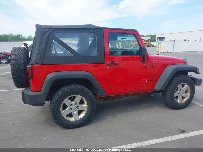 2014 Jeep Wrangler VIN: 1C4AJWAG1EL101506 Lot: 12648859