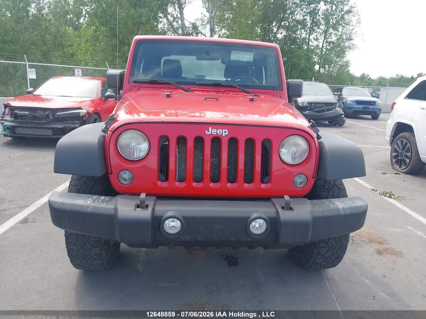 2014 Jeep Wrangler VIN: 1C4AJWAG1EL101506 Lot: 12648859