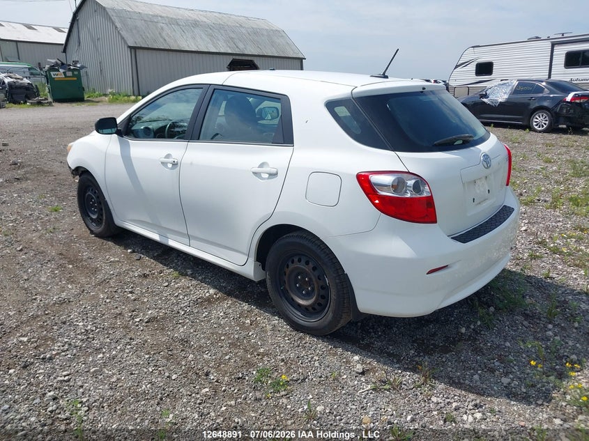 Vin: 2t1ku4ee0cc890406, lot: 3050430, toyota corolla matrix 20123