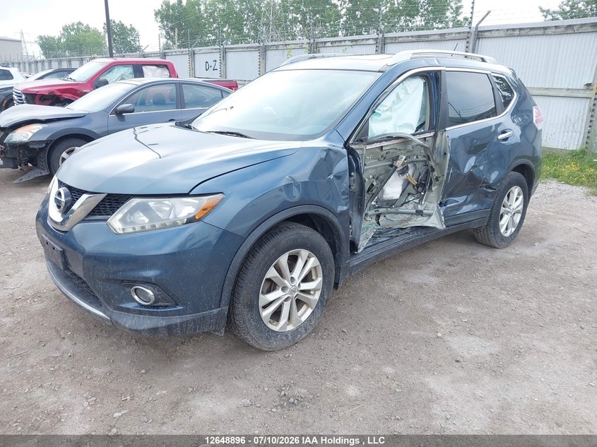 Vin: 5n1at2mt4ec800586, lot: 3050435, nissan rogue s/sv 20142