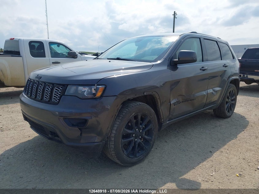 2019 Jeep Grand Cherokee Laredo, Левый бок, IAAI, VIN 1C4RJFAG2KC719061 — фото 2