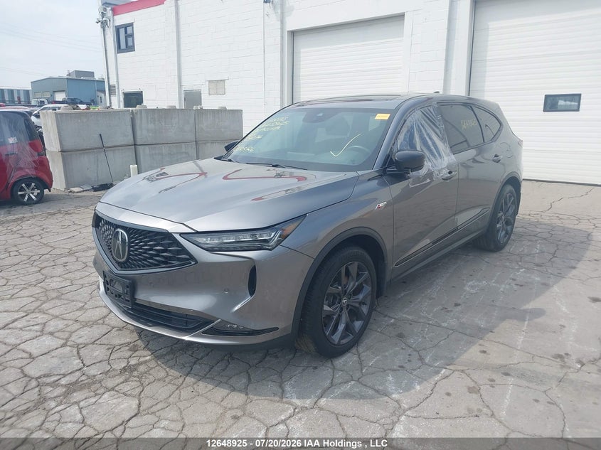 2024 Acura Mdx A-Spec, Theft Recovery, IAAI, VIN 5J8YE1H0XRL804074 — photo 2
