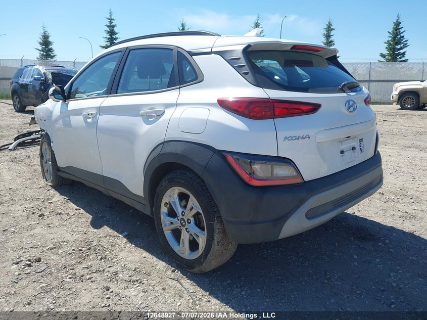 Vin: km8k2cab2nu780566, lot: 3050466, hyundai kona sel/se 20223
