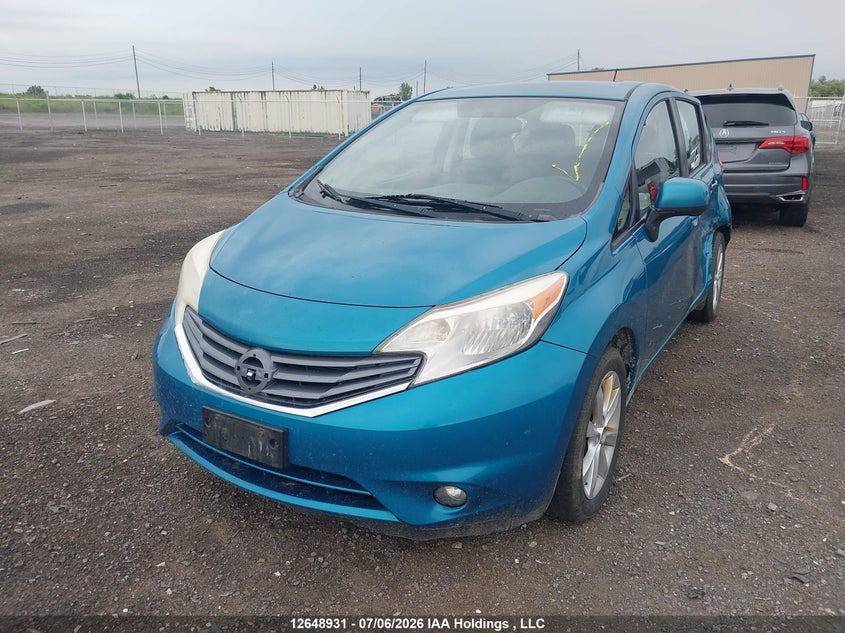 2014 Nissan Note, Левый бок, IAAI, VIN 3N1CE2CP4EL382419 — фото 2
