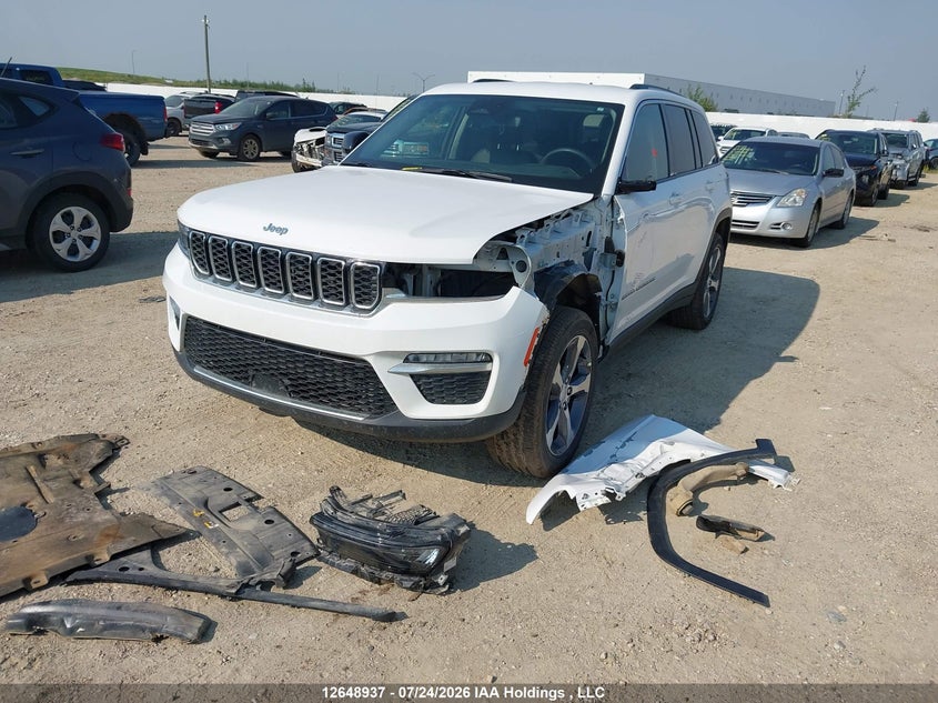 Vin: 1c4rjhbg0pc522892, lot: 3050476, jeep grand cherokee limited 20232