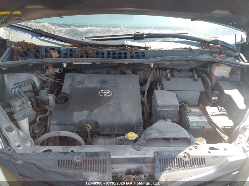 2011 TOYOTA SIENNA VAN 3.5L V-6 DOHC, VVT, 266HP