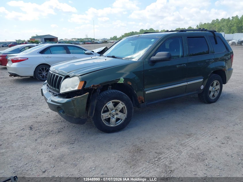 2007 Jeep Grand Cherokee Laredo/Columbia/Freedom, Left Front, IAAI, VIN 1J8GR48K97C574700 — photo 2