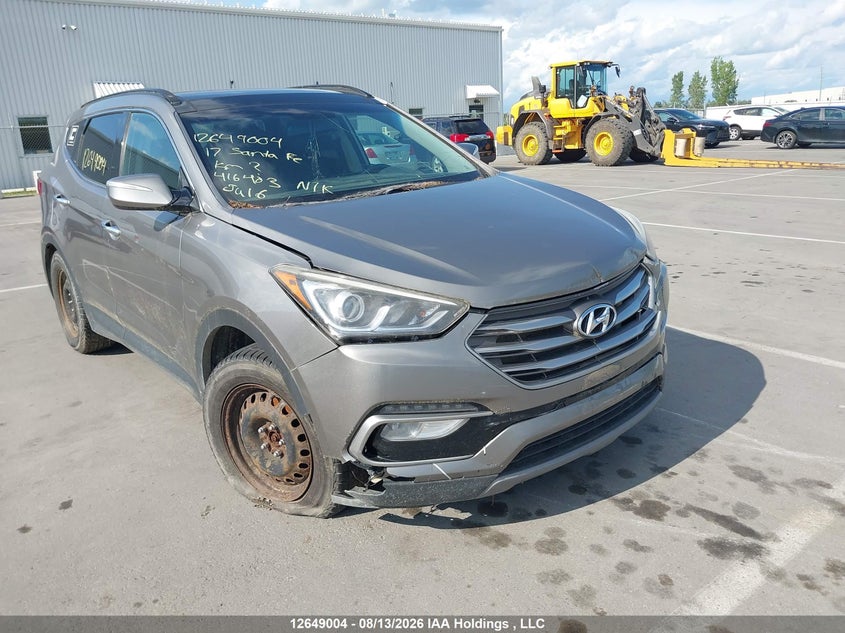 2017 Hyundai Santa Fe Sport 2.4 Se, Удар спереди, IAAI, VIN 5XYZUDLBXHG416403