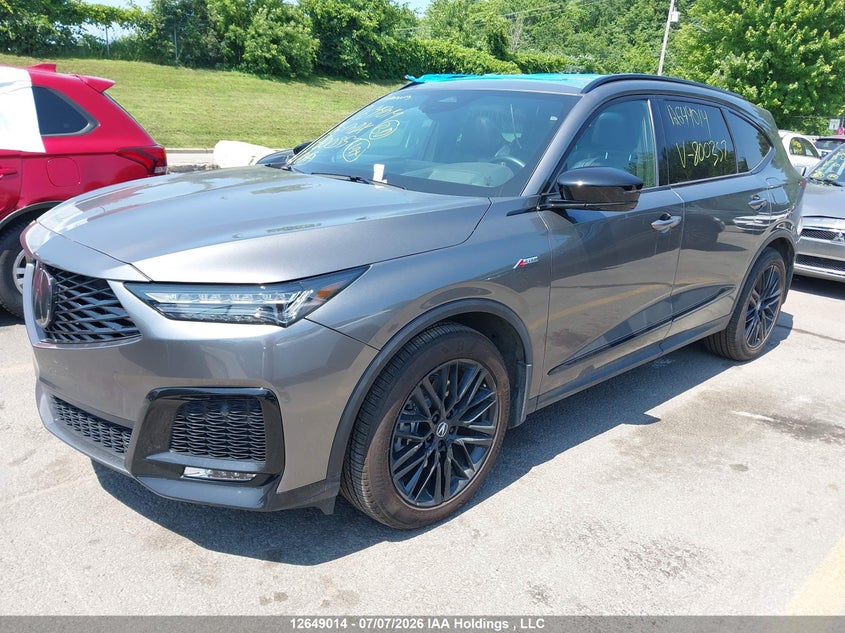 2026 Acura Mdx Platinum Elite A-Spec, Theft Recovery, IAAI, VIN 5J8YE1H95TL800357 — photo 2