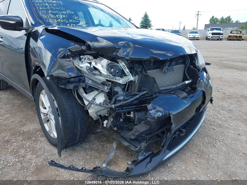 2014 Nissan Rogue S/Sl/Sv VIN: 5N1AT2MV9EC768381 Lot: 12649016