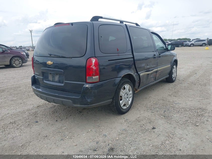 2008 Chevrolet Uplander Lt VIN: 1GNDV33W48D168174 Lot: 12649034