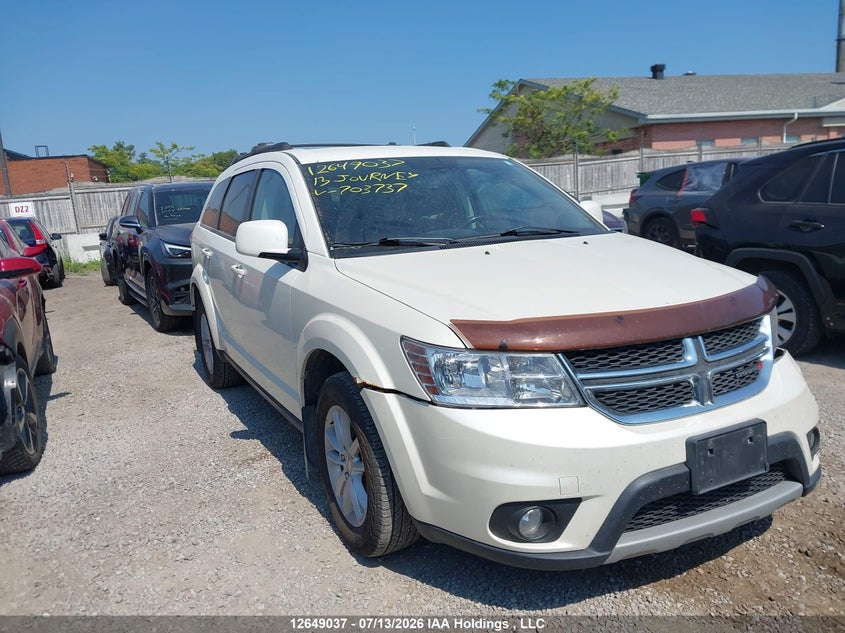 2013 Dodge Journey VIN: 3C4PDCCG6DT703737 Lot: 12649037