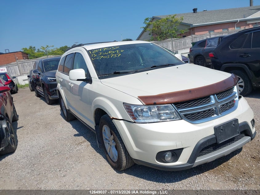 2013 Dodge Journey VIN: 3C4PDCCG6DT703737 Lot: 12649037